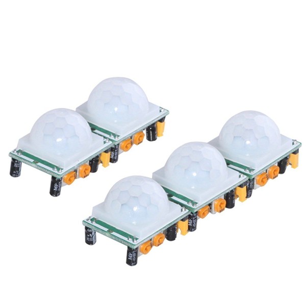 DIYmall 5 Pack HC-SR501 Pir Motion IR Sensor Body Module