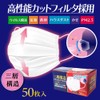 Iimono Honpo Three-Layer Structure, Mouth Space Domed Mask, For Women,