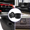 Waziaqoc 2PCS Recliner-Handles Cup Holder, Diameter 86mm Plastic Cup Holder