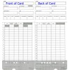 100 Time Cards for uPunch HN2000, HN2500, HN4000, HN4500 AutoAlign