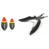 Set of 2 x Jenzi trout float, continuous float, pre-leaded