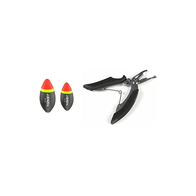 Set of 2 x Jenzi trout float, continuous float, pre-leaded