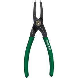 ENGINEER Engineer Snap Ring Pliers for Holes, C-Shape, Round/Bevel, PZ-18, Green, Applicable Range: #10-25