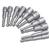 Bestgle Hex Shaft Socket Bits 2.6 inches (65 mm) Socket