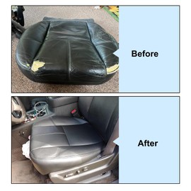 Priprilod - Funda de piel para asiento inferior del conductor o del pasajero, compatible con Chevy Silverado Sierra Tahoe Suburban Avalanche Yukon Yukon XL 2007 2008 2009 2010 2011 2012 2013 2014