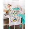 DII Easter Folk Collection, Kitchen Tabletop, Table Runner, 14x108, Easter