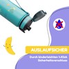 schmatzfatz Children's Drinking Bottle, 500 ml, Leak-Proof, BPA-Free, 1-Click Closure,