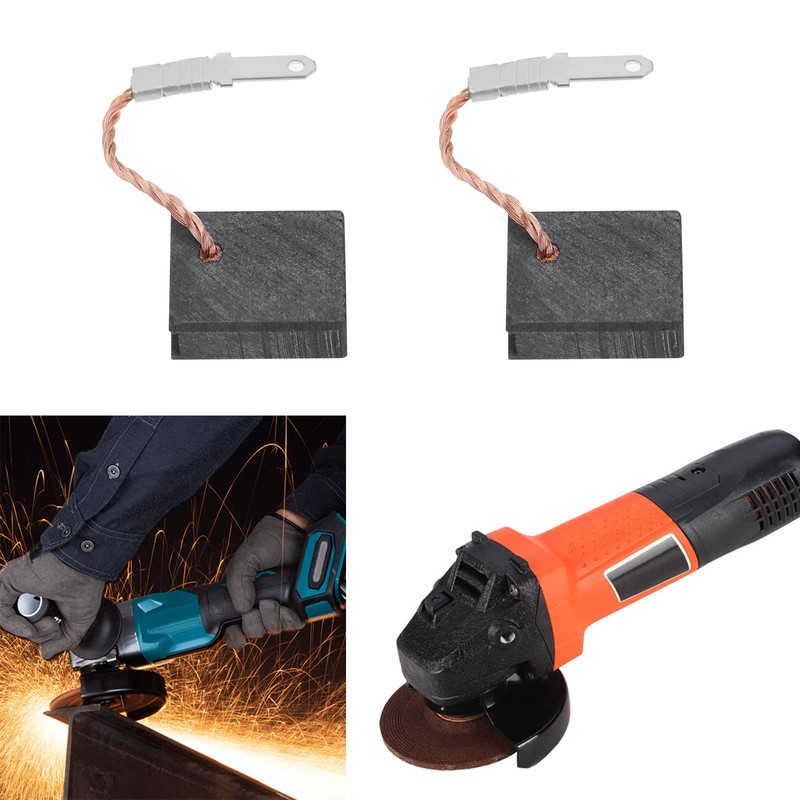 VGOL 2 Pairs Carbon Brushes Compatible with Metabo W12-125 Angle