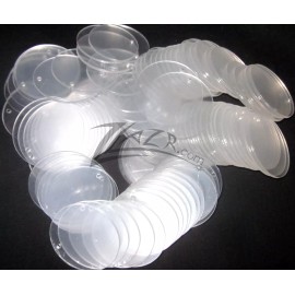1000 1.25"x1/16" Jewelry Supplies Acrylic Circle Disc 1 Special Key-chain hole