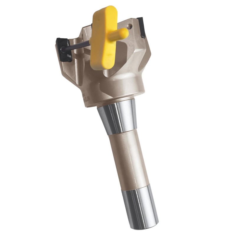 R8 Shank Indexable End Mill 3" Diameter 90 Degree High