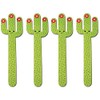 Cute Girl Cactus Nail Files 4pcs/lot Double-Sided Nail File Emery