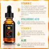 2oz Vitamin C Serum Face with Hyaluronic Acid,Vitamin E,20% Vitamin