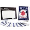 Baraja de Cartas para Bicicleta con Cara en Blanco