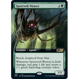 Sporeweb Weaver - Foil - Extended Art