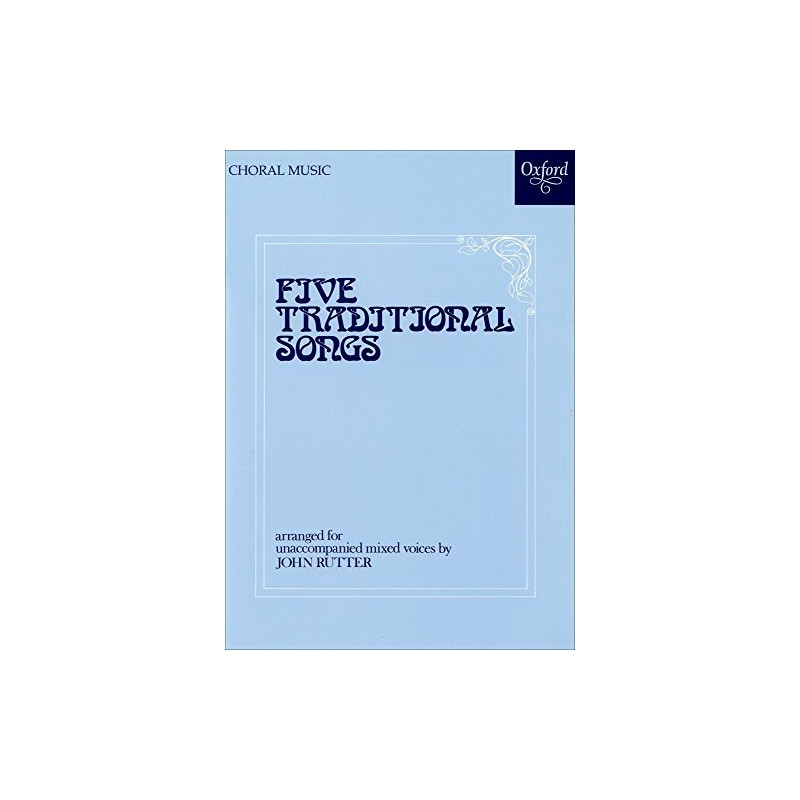 Five Traditional Songs: Vocal score