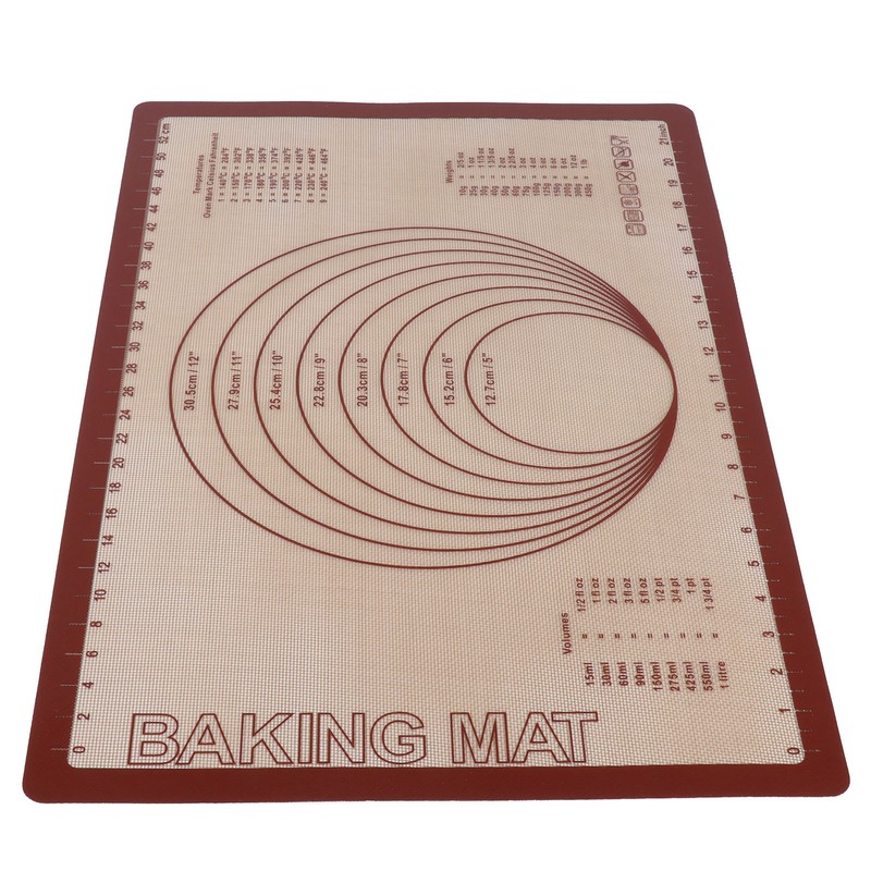 Silicone Glass Fiber Baking Pan Mat Kneading Mat Baking Sheet
