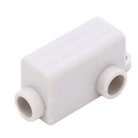 10Pcs ZK T06 Wire Connector 60A, High Power Splice Terminal Block, 1 in 2 Out, Inline Junction Connector Box for Ceiling Lamp Wiring, Switch Wiring