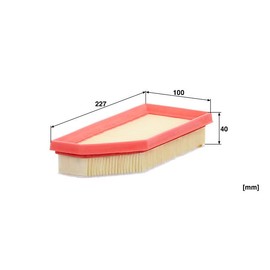 MANN-FILTER C 23 091 Air Filter for Cars and Transporter