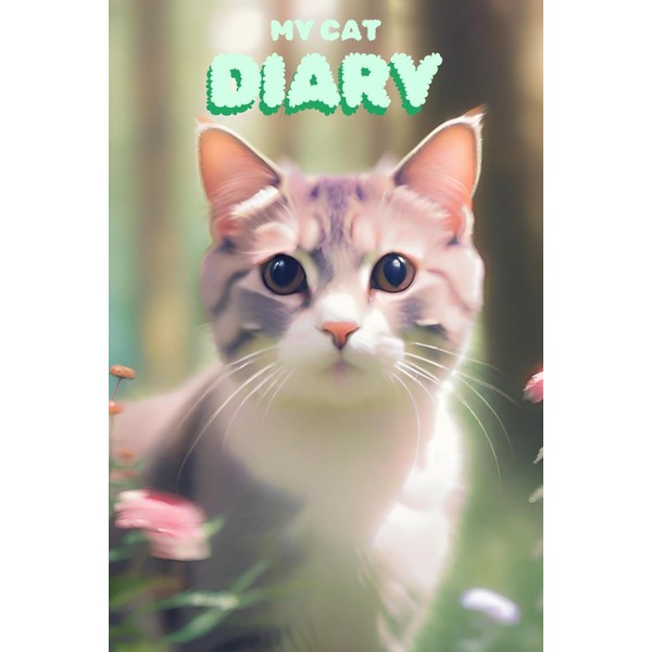  My Cat Diary: Adorable,120 page journal, kitten cover, ideal