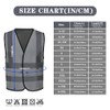 X SMALL grey High visibility viz vest hi vis viz