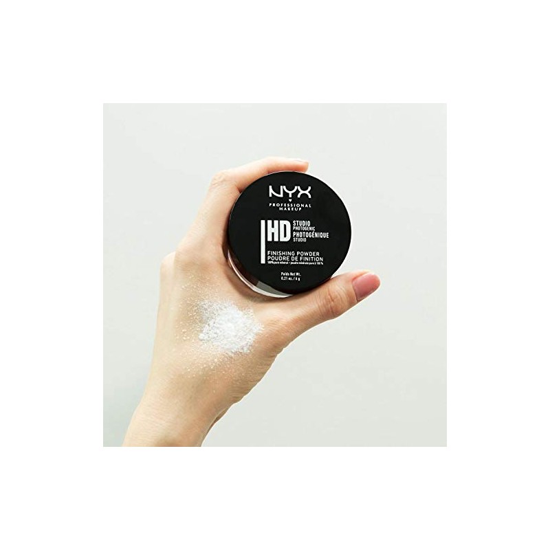 NYX Professional Makeup, HD, Polvo Translúcido, 6g