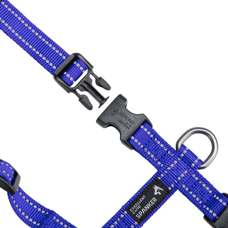 EXCELLENT ELITE SPANKER No Pull Dog Harness Reflective Nylon Vest