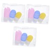 FOMIYES 3 Sets Travel Bottle Set Toiletry Bottles Portable and