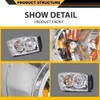 ANDPLAY Headlights w/Bulbs Compatible with Dodge Ram 1500 2006 2007
