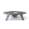 IWADECKY Heavy Duty Cast Iron Teapot Dish Warmer Stable Holder