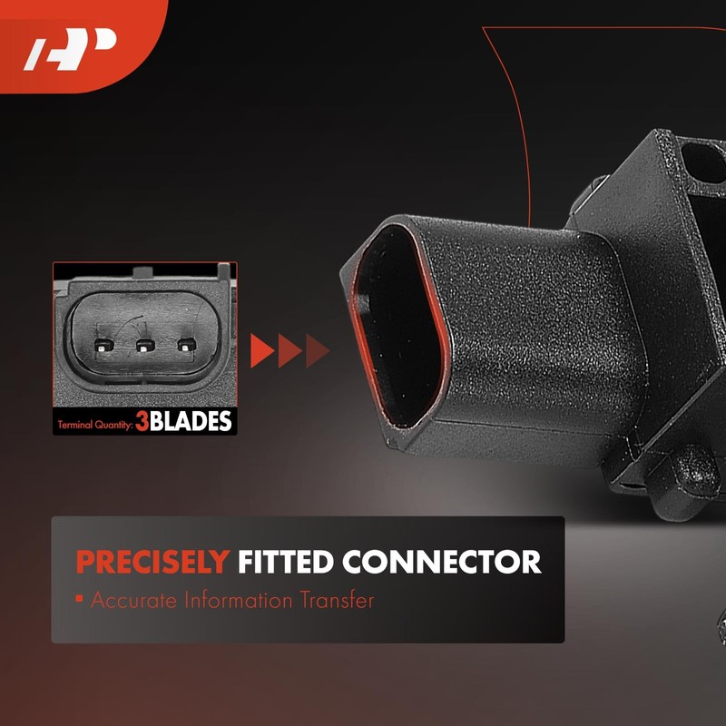 A-Premium Diesel Particulate Filter (DPF) Pressure Sensor [3 Blades] Compatible