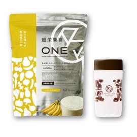 Tamachans Shop Super Nutrition ONE Complete Nutrition Drink 【One serving provides half of daily nutrition/27g of protein】 Vitamins, Minerals, Protein, Butyric Acid Bacteria, Power of Fermentation