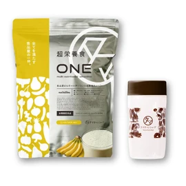 Tamachans Shop Super Nutrition ONE Complete Nutrition Drink 【One serving provides half of daily nutrition/27g of protein】 Vitamins, Minerals, Protein, Butyric Acid Bacteria, Power of Fermentation
