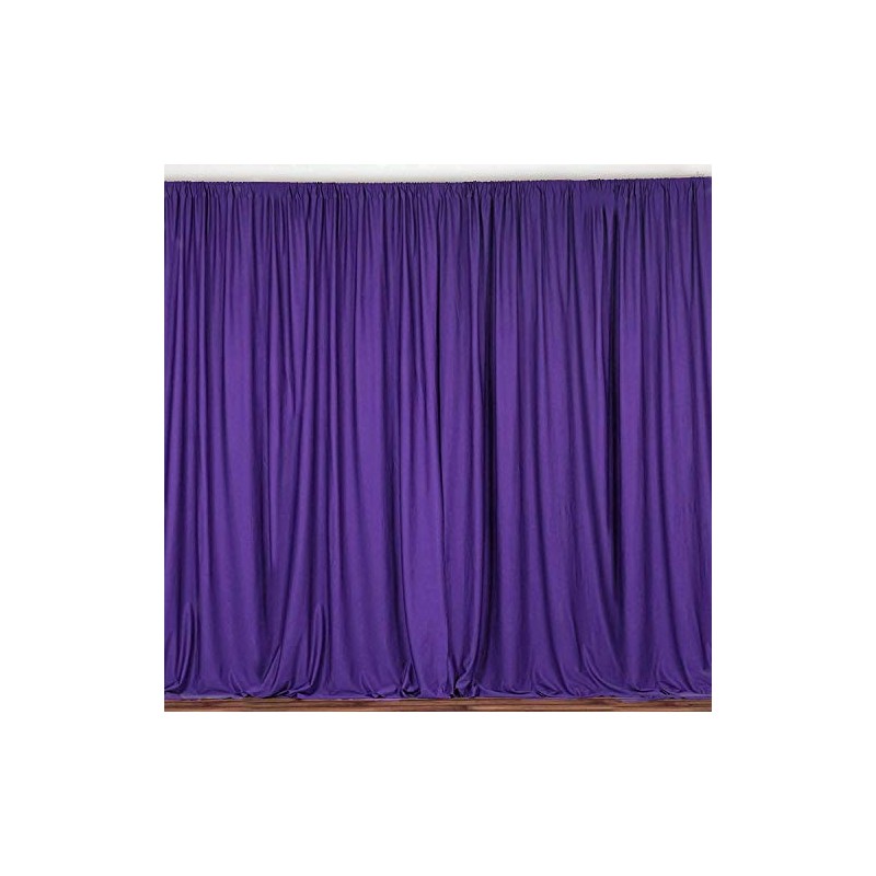 Backdrop King Inc, Polyester Poplin Backdrop Drape Curtain Panel with