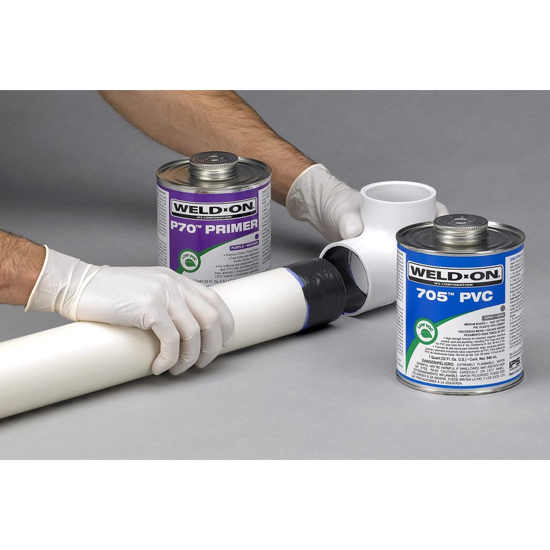 Weld-On 10089 705 Industrial Grade PVC Medium-Bodied High Strength Solvent