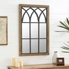 FirsTime & Co. Grandview Arched Window Wall Mount Mirror, 37.5"H