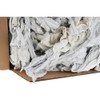 PRO SOURCE Reclaimed White Cotton T-Shirt Cloth Shop Rags, Sold