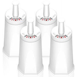 Replacement Water Filter for Breville Espresso Machine Barista Touch BES880, Barista Pro BES878, Oracle Touch BES990, Oracle BES980, Dual Boiler BES920 Bambino ClaroSwiss Sage, BES008WHT0NUC1, 4 Pack