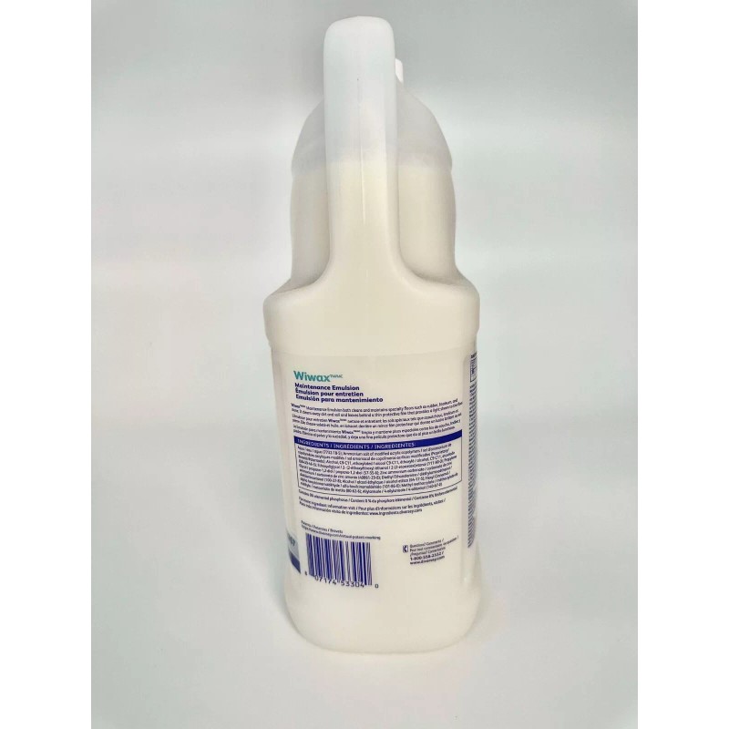 Diversey 94512767 Wiwax Maintenance Emulsion Floor Cleaner- 1 Gallon