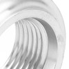 2Pcs FemaleThreaded Joint 8AN Car Liquid Flange Welding Aluminum Threaded