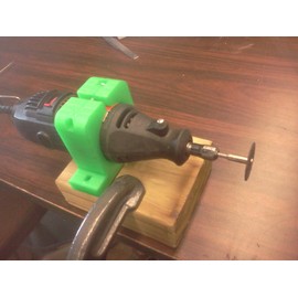 Holder for Dremel 100, 200, 395, Holder for Vise and Table mounting PN DH-47VT