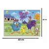 Didacti Juegos Rompecabezas Gallina Pintadita 24 Piezas Mis Amigos Escolar