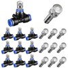 Gisafai 20 Pcs Misting Nozzles Include 1/4" Water Misting Nozzle