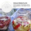PRETYZOOM Pickle Press Pickle Jar Press Tool Pickle Jar Part