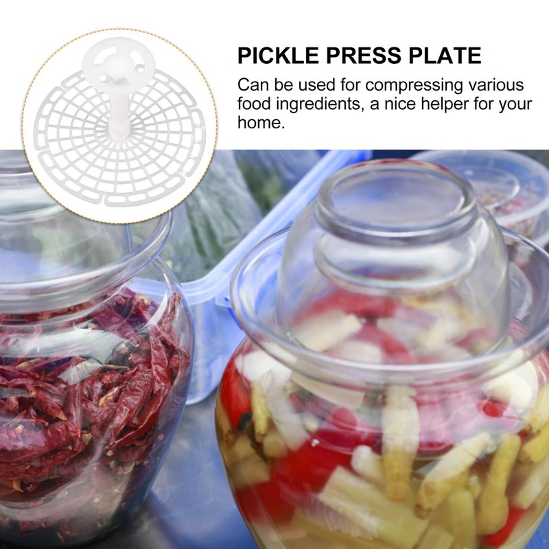 PRETYZOOM Pickle Press Pickle Jar Press Tool Pickle Jar Part
