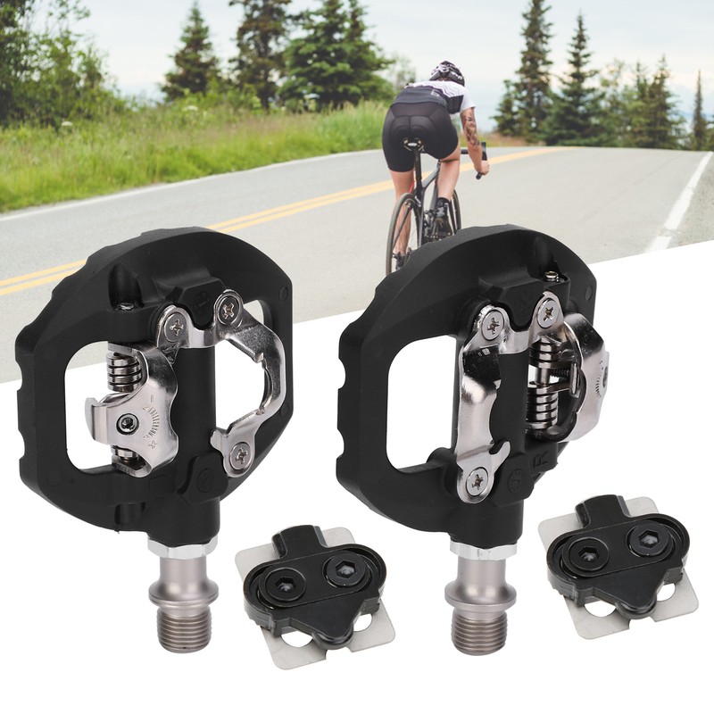 1Pair Mountain Road Bike Self‑locking Pedal Replacement Bicycle Cycling Equipment