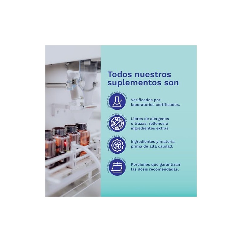 Glicinato de Magnesio 400 mg Magnesium Glycinate Vitaminas Diarias NUTRAVIA