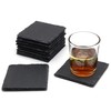 Vangogh Slate Square Coaster Tableware Mat 10x10cm (4pcs)