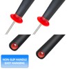 5Pcs Food Flipper Turner Hooks, Stainless Steel BBQ Turner Hooks