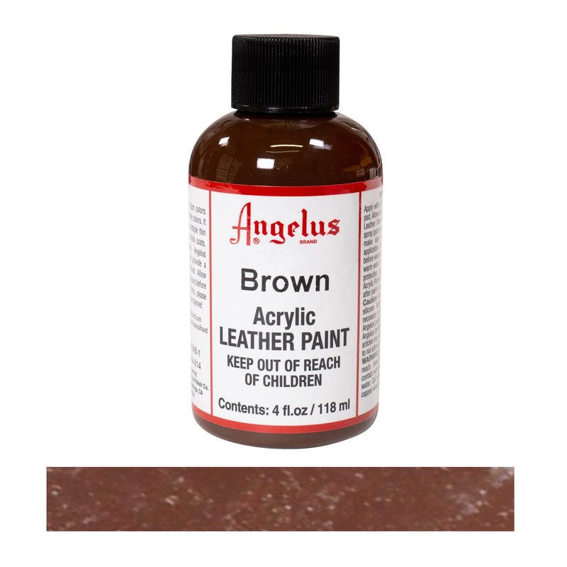 Angelus Leather Paint 4 oz Brown