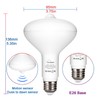 McDen Motion Sensor Light Bulb, BR30 13W Equivalent 100W 6000K